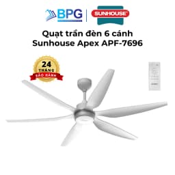 Quạt treo tường Sunhouse Apex 7 cánh APF7336W 57W - Giá rẻ nhất hôm nay - Ảnh 1