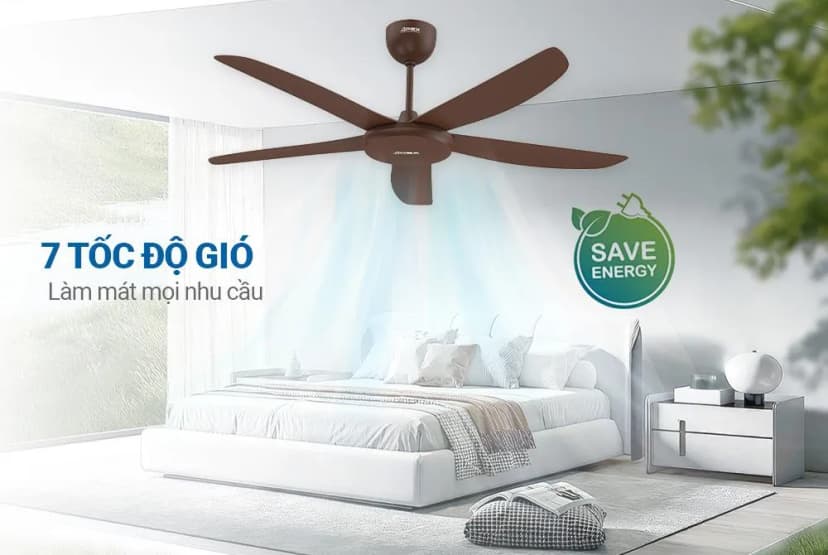 Quạt treo tường Sunhouse Apex 7 cánh APF7336W 57W - Giá rẻ nhất hôm nay - Ảnh 12