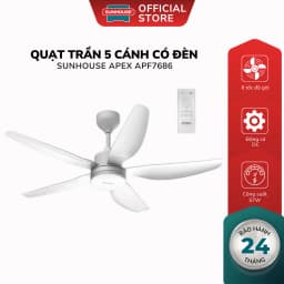 Quạt treo tường Sunhouse Apex 7 cánh APF7336W 57W - Giá rẻ nhất hôm nay - Ảnh 16