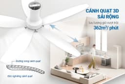Quạt treo tường Sunhouse Apex 7 cánh APF7336W 57W - Giá rẻ nhất hôm nay - Ảnh 18