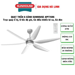 Quạt treo tường Sunhouse Apex 7 cánh APF7336W 57W - Giá rẻ nhất hôm nay - Ảnh 19