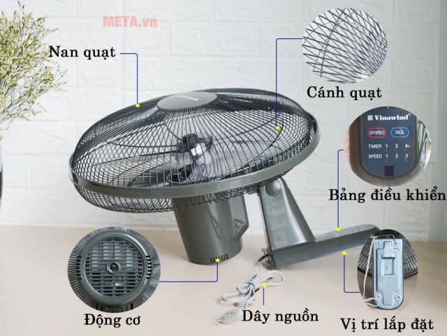 Top 1 so sánh giá Quạt treo tường Vinawind 3 cánh QTT400-EĐ 50W - Tìm sản phẩm giá rẻ nhất - Ảnh 23