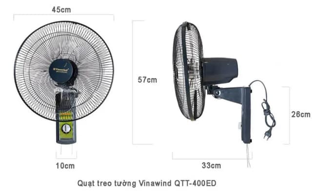 Top 1 so sánh giá Quạt treo tường Vinawind 3 cánh QTT400-XHĐ 50W - Tìm sản phẩm giá rẻ nhất - Ảnh 20