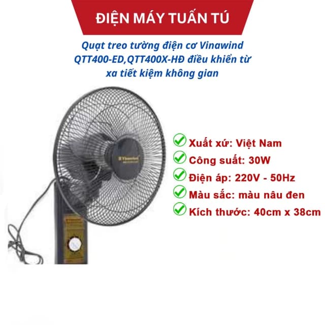 Top 1 so sánh giá Quạt treo tường Vinawind 3 cánh QTT400-XHĐ 50W - Tìm sản phẩm giá rẻ nhất - Ảnh 60