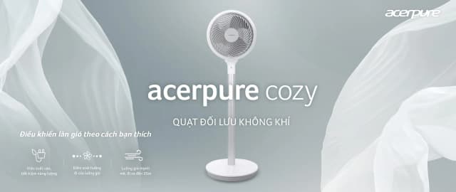 So sánh giá Quạt tuần hoàn Acerpure Cozy F1 3 cánh AF551-20W 25W rẻ nhất? - Ảnh 20