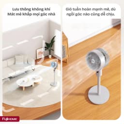 So sánh giá Quạt tuần hoàn FUJIHOME 3 cánh CFR01PRO-VOICE 40W Đen - Tìm sản phẩm giá rẻ nhất - Ảnh 13