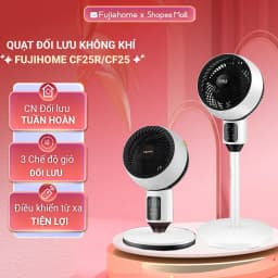 So sánh giá Quạt tuần hoàn FUJIHOME 3 cánh CFR01PRO-VOICE 40W Đen - Tìm sản phẩm giá rẻ nhất - Ảnh 16