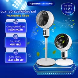 So sánh giá Quạt tuần hoàn FUJIHOME 3 cánh CFR01PRO-VOICE 40W Đen - Tìm sản phẩm giá rẻ nhất - Ảnh 8