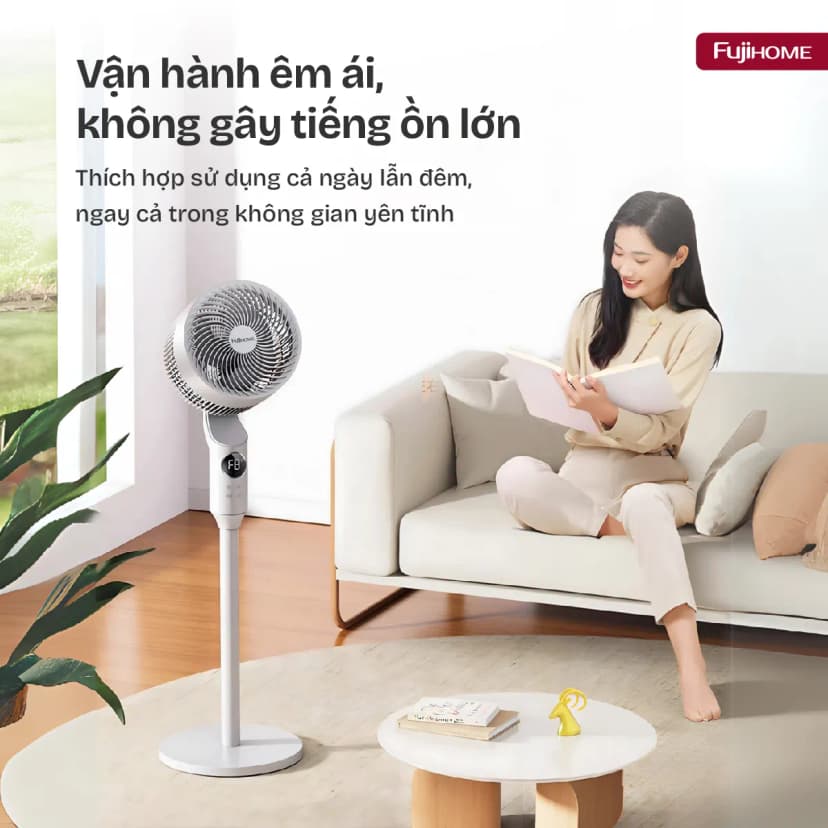 So sánh giá Quạt tuần hoàn FUJIHOME 3 cánh CFR01PRO-VOICE 40W - Trắng - Tìm sản phẩm giá rẻ nhất - Ảnh 5