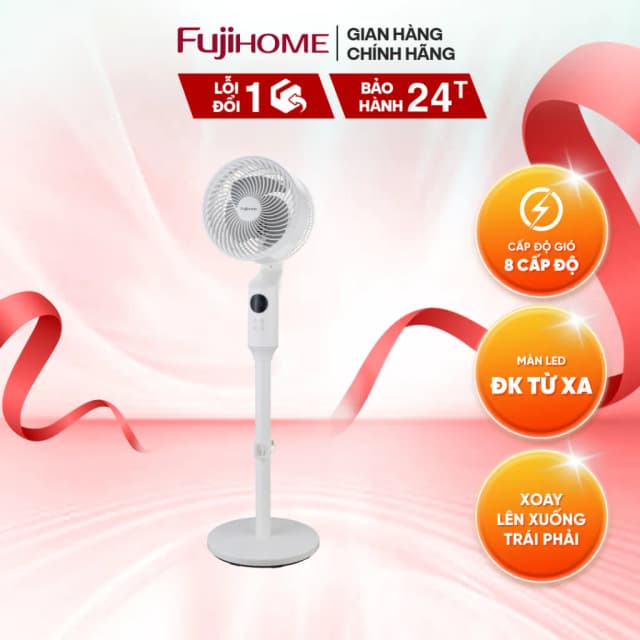 Top 1 so sánh giá Quạt tuần hoàn FUJIHOME 3 cánh CFR01PRO-VOICE 40W - Trắng - Tìm sản phẩm giá rẻ nhất - Ảnh 9