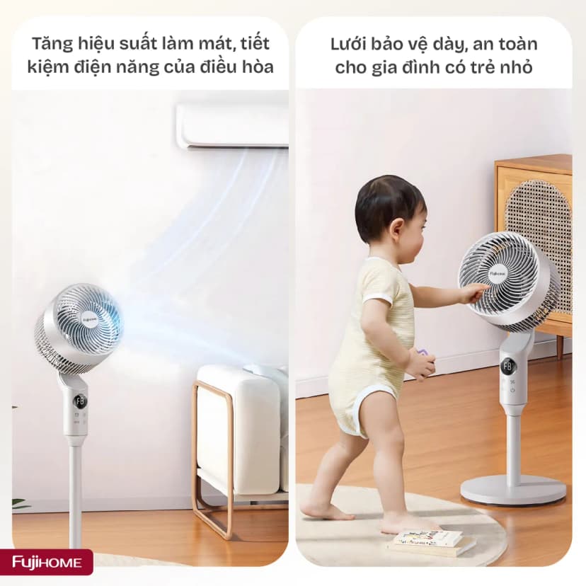 So sánh giá Quạt tuần hoàn FUJIHOME 3 cánh CFR04-VOICE 40W - Trắng - Tìm sản phẩm giá rẻ nhất - Ảnh 13