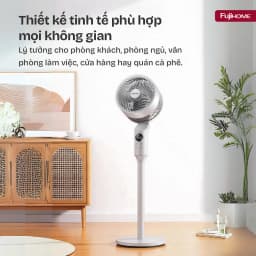 So sánh giá Quạt tuần hoàn FUJIHOME 3 cánh CFR04-VOICE 40W - Trắng - Tìm sản phẩm giá rẻ nhất - Ảnh 4