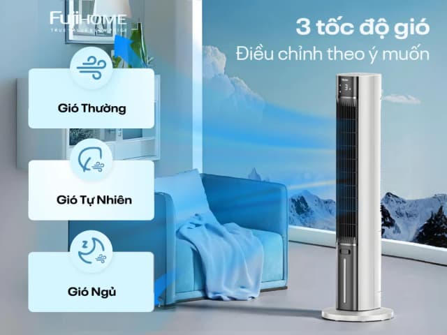 Top 1 so sánh giá Quạt tuần hoàn FUJIHOME 3 cánh CFR04-VOICE 40W - Xám - Tìm sản phẩm giá rẻ nhất - Ảnh 16