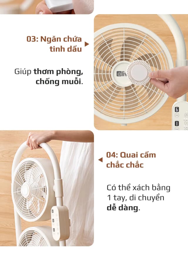 Top 1 so sánh giá Quạt tuần hoàn Magic 3 cánh A-256 40W - Tìm sản phẩm giá rẻ nhất - Ảnh 6