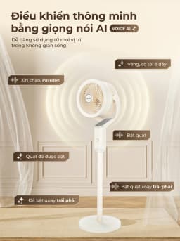 So sánh giá Quạt tuần hoàn Paveden 3 cánh PCF-18RHW 40W - Tìm sản phẩm giá rẻ nhất - Ảnh 12