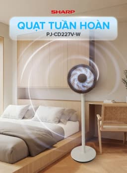 So sánh giá Quạt tuần hoàn Sharp 3 cánh PJ-CD227V-W 24W - Tìm sản phẩm giá rẻ nhất - Ảnh 9