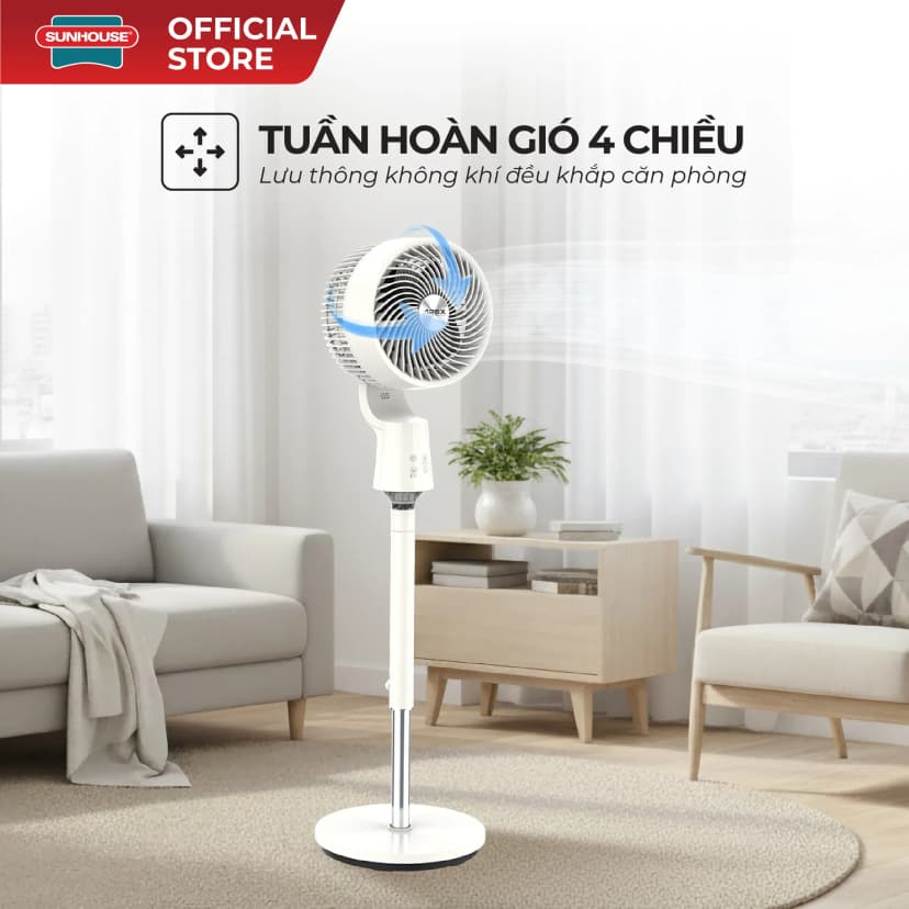 So sánh giá Quạt tuần hoàn Sunhouse Apex 3 cánh APF7320W 40W - Tìm sản phẩm giá rẻ nhất - Ảnh 2