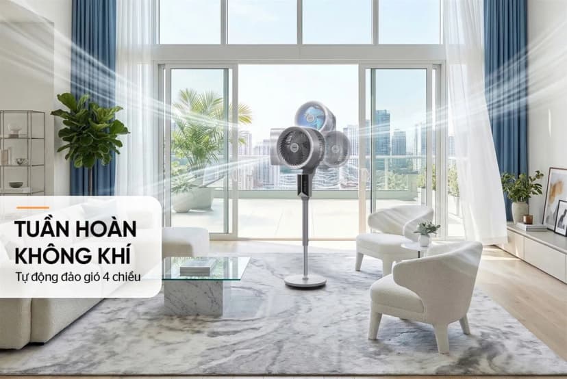 So sánh giá Quạt tuần hoàn Sunhouse Apex 3 cánh APF7320W 40W - Tìm sản phẩm giá rẻ nhất - Ảnh 3