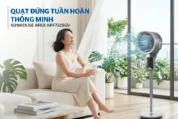 So sánh giá Quạt tuần hoàn Sunhouse Apex 3 cánh APF7320W 40W - Tìm sản phẩm giá rẻ nhất - Ảnh 4