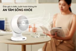 So sánh giá Quạt tuần hoàn Sunhouse Apex 7 cánh APF7348W 57W - Tìm sản phẩm giá rẻ nhất - Ảnh 7