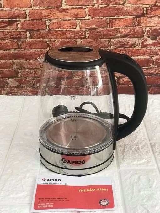 Top 1 so sánh giá Bình đun siêu tốc Rapido 1.8 lít RK1815-2S - Tìm sản phẩm giá rẻ nhất - Ảnh 14