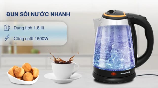 Top 1 so sánh giá Bình đun siêu tốc Rapido 1.8 lít RK1815-2S - Tìm sản phẩm giá rẻ nhất - Ảnh 25