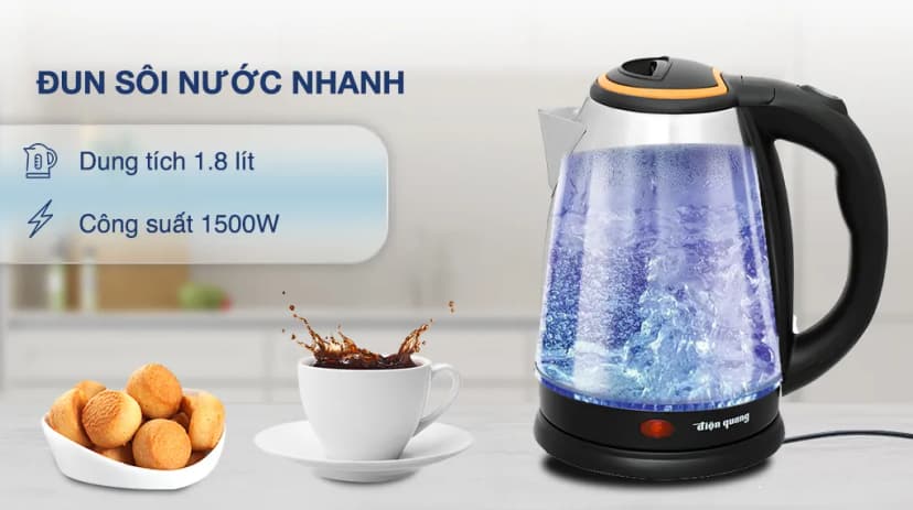 Bình đun siêu tốc Rapido 1.8 lít RK1815-2S - Giá rẻ nhất hôm nay - Ảnh 25