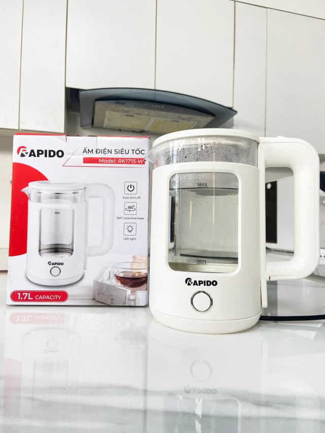 Top 1 so sánh giá Bình đun siêu tốc Rapido 1.8 lít RK1815-2S - Tìm sản phẩm giá rẻ nhất - Ảnh 31