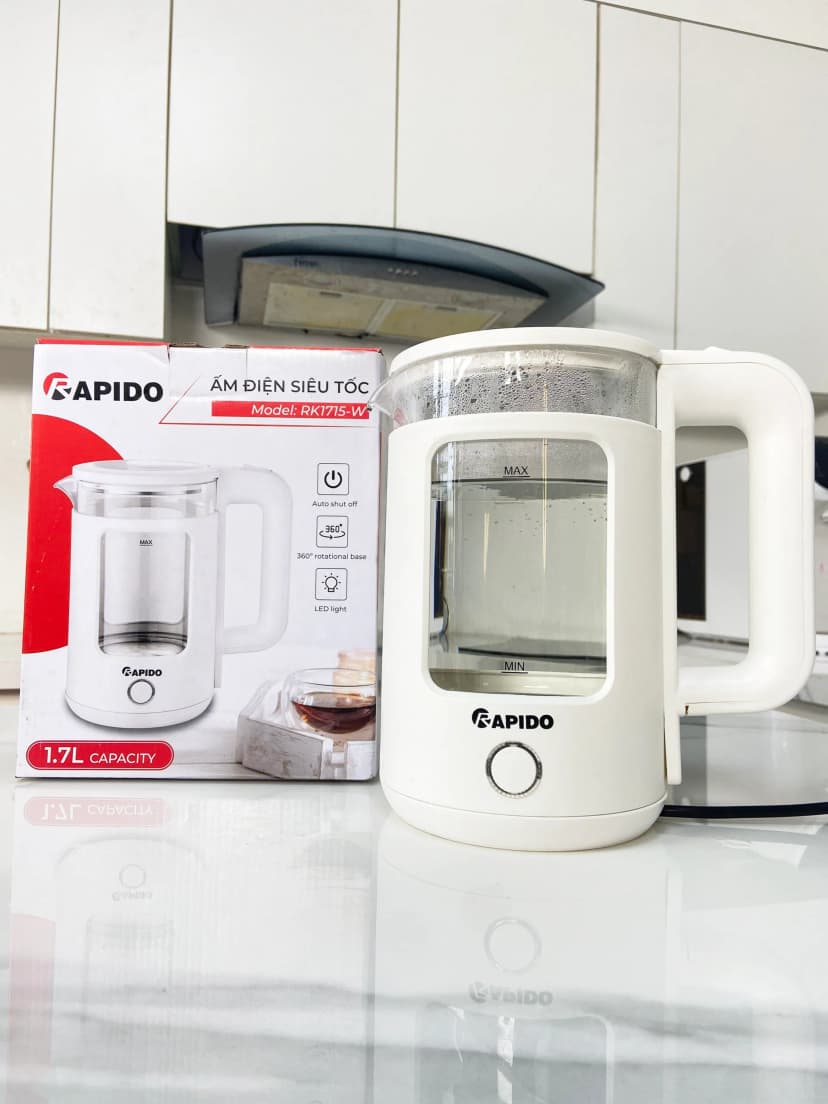 Bình đun siêu tốc Rapido 1.8 lít RK1815-2S - Giá rẻ nhất hôm nay - Ảnh 31