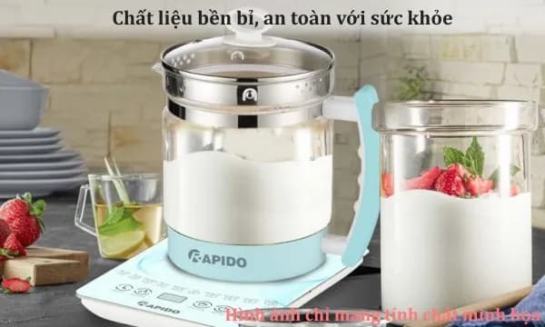 Bình đun siêu tốc Rapido 1.8 lít RK1815-2S - Giá rẻ nhất hôm nay - Ảnh 53
