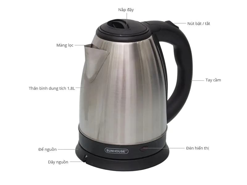 Bình đun siêu tốc Rapido 1.8 lít RK1815-2S - Giá rẻ nhất hôm nay - Ảnh 54