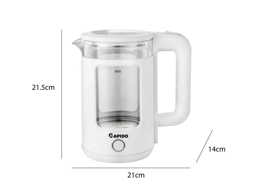 Bình đun siêu tốc Rapido 1.8 lít RK1815-2S - Giá rẻ nhất hôm nay - Ảnh 55