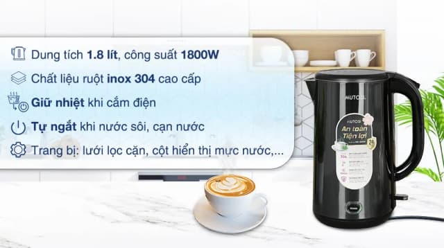 Top 1 so sánh giá Bình đun siêu tốc Rapido 1.8 lít RK1815-2S - Tìm sản phẩm giá rẻ nhất - Ảnh 70