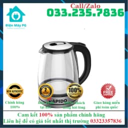 Bình đun siêu tốc Rapido 1.8 lít RK1815-2S - Giá rẻ nhất hôm nay - Ảnh 8