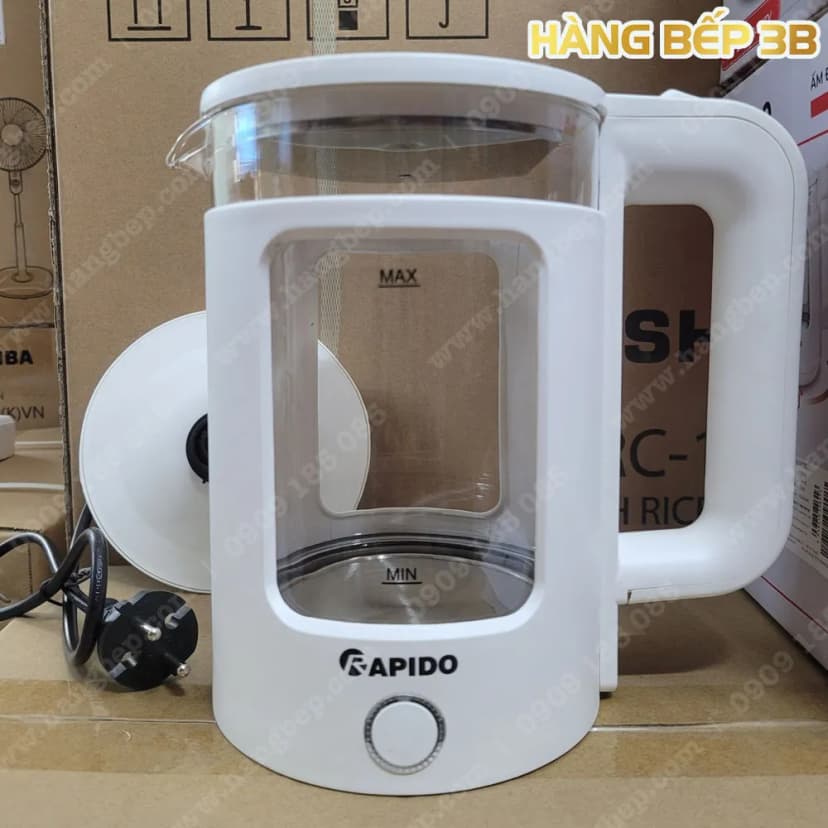 Bình đun siêu tốc Rapido 1.8 lít RK1815-2S - Giá rẻ nhất hôm nay - Ảnh 81
