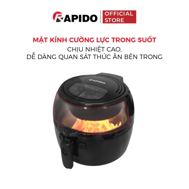 So sánh giá Nồi chiên không dầu Rapido 6.5 lít RAF6.5M2 rẻ nhất? - Ảnh 9
