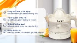 So sánh giá Máy vắt cam Rapido ROJ-40D - Tìm sản phẩm giá rẻ nhất - Ảnh 6