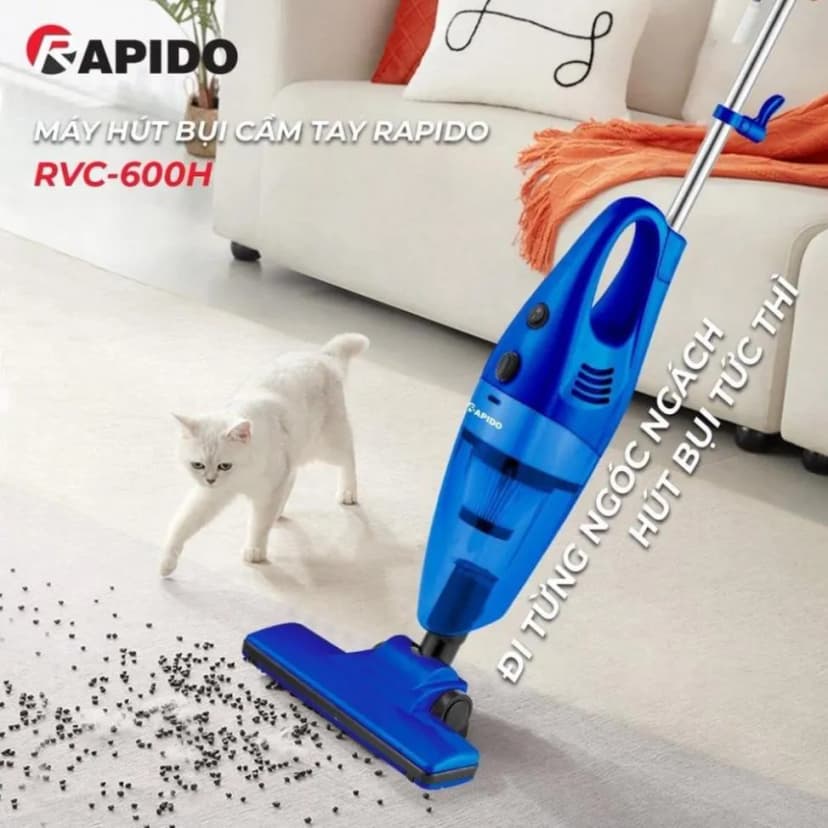 So sánh giá Máy hút bụi cầm tay Rapido RVC-600HD - Tìm sản phẩm giá rẻ nhất - Ảnh 17