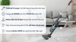 So sánh giá Máy hút bụi cầm tay Rapido RVC-600HD - Tìm sản phẩm giá rẻ nhất - Ảnh 6