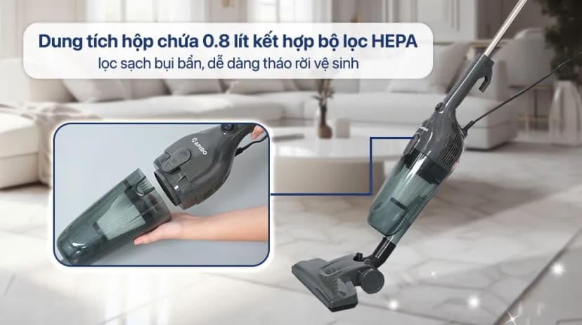 So sánh giá Máy hút bụi cầm tay Rapido RVC-600HD - Tìm sản phẩm giá rẻ nhất - Ảnh 9
