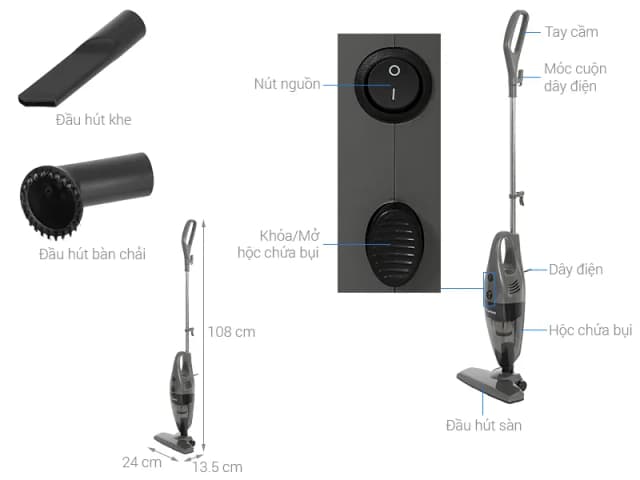 So sánh giá Máy hút bụi cầm tay Rapido RVC-600HG rẻ nhất? - Ảnh 13