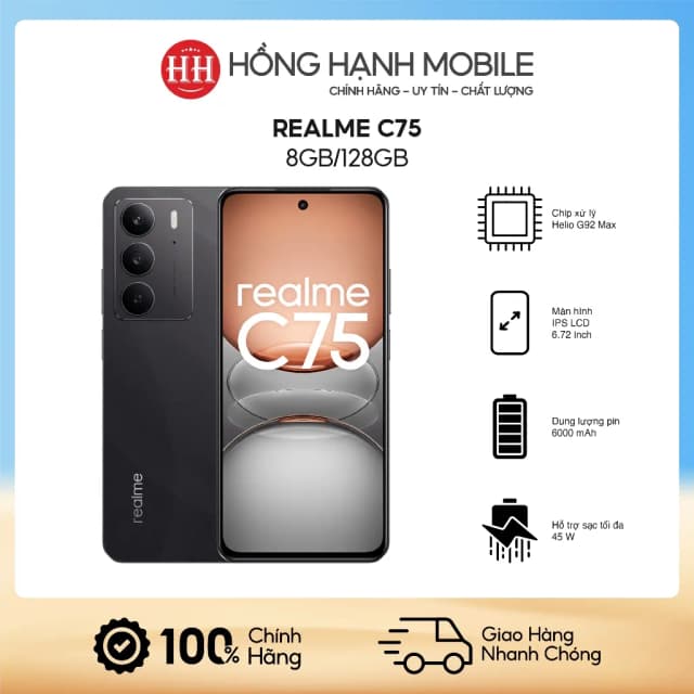 Điện thoại realme C75 8GB/128GB - 19