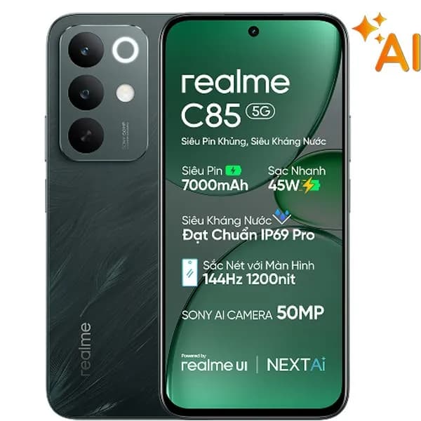 Điện thoại realme C85 5G 8GB/128GB - Ảnh 2