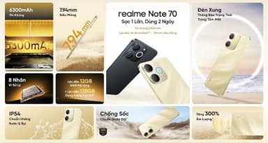 Điện thoại realme Note 70 4GB/128GB - 19