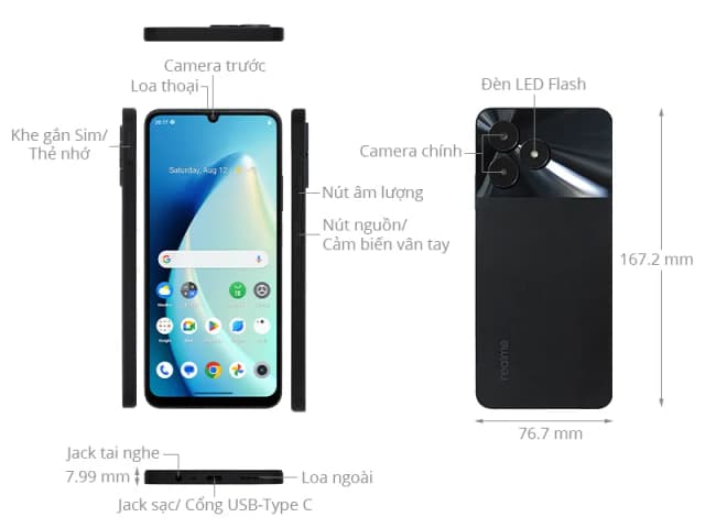 Top 1 so sánh giá Điện thoại realme Note 80 4GB/64GB - Tìm sản phẩm giá rẻ nhất - Ảnh 80