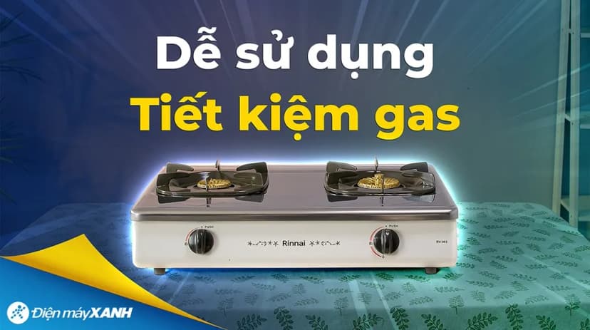 Bếp gas đôi Rinnai RV-370(SM)N - Giá rẻ nhất hôm nay - Ảnh 7