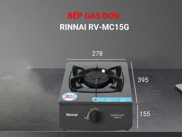 So sánh giá Bếp ga đơn Rinnai RV-MC15G rẻ nhất? - Ảnh 5
