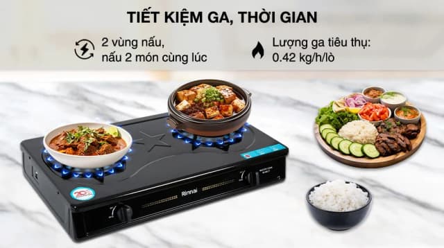 So sánh giá Bếp ga đôi Rinnai RV-MC27BE rẻ nhất? - Ảnh 14