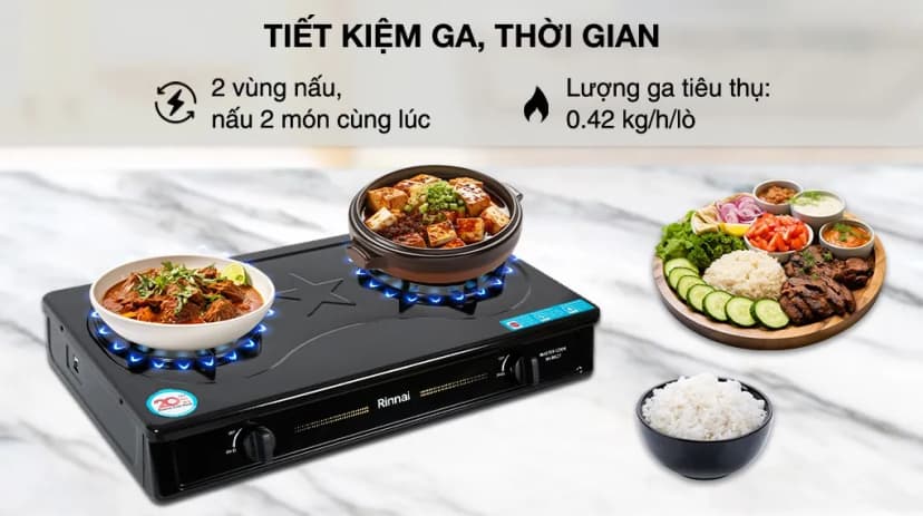 So sánh giá Bếp ga đôi Rinnai RV-MC27BE - Tìm sản phẩm giá rẻ nhất - Ảnh 14