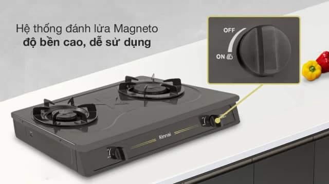 So sánh giá Bếp ga đôi Rinnai RV-MC27BE rẻ nhất? - Ảnh 7